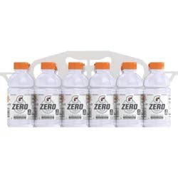 Gatorade G Zero Glacier Cherry Sports Drink - 12pk/12 fl oz Bottles
