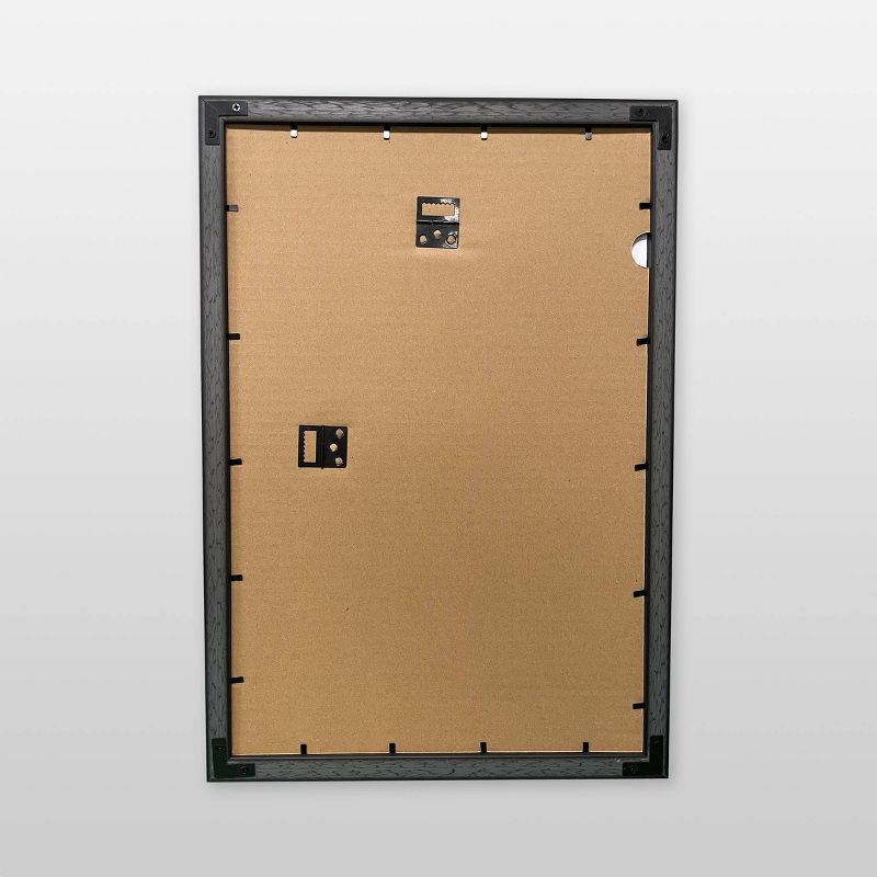 slide 5 of 6, 12" x 18" 1" Profile Poster Frame Black - Room Essentials™: Modern Style, Acrylic Glazing, Wall Mount, 1 ct