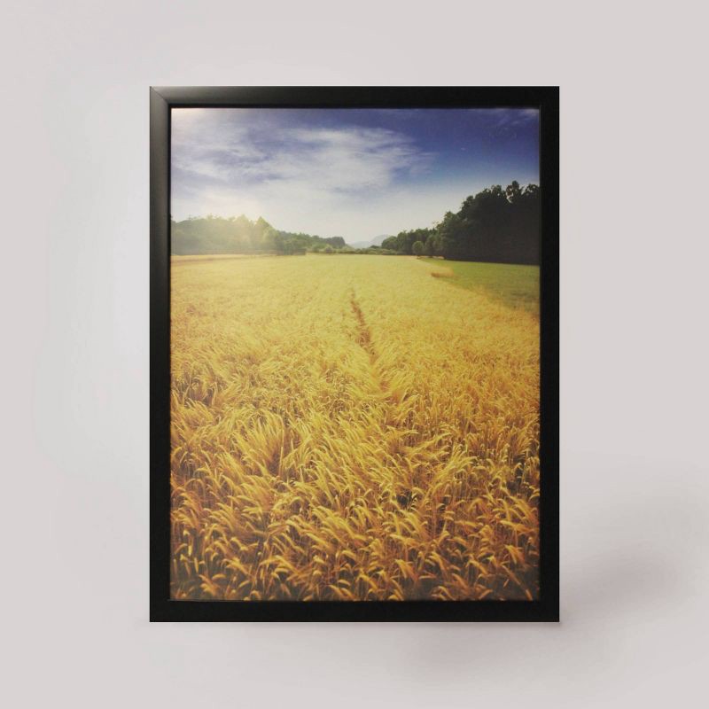 slide 2 of 6, 18" x 24" 1" Profile Poster Frame Black - Room Essentials™: Sturdy Plastic, Plexiglass Window, Wall Mount, 1 ct