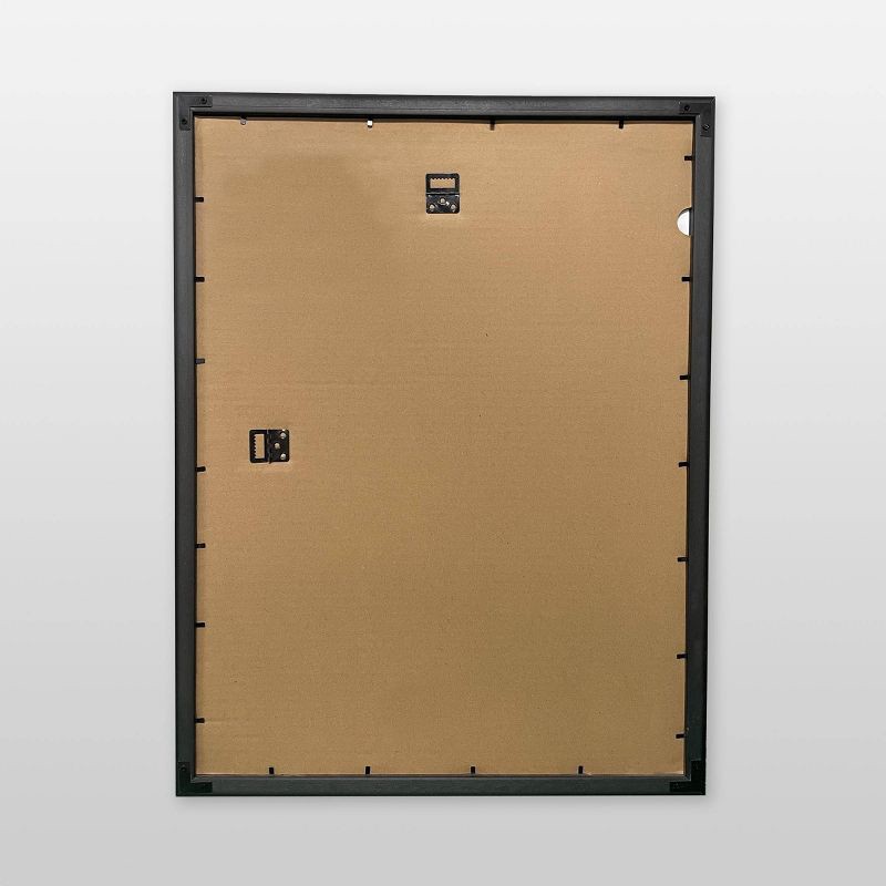 slide 5 of 6, 18" x 24" 1" Profile Poster Frame Black - Room Essentials™: Sturdy Plastic, Plexiglass Window, Wall Mount, 1 ct