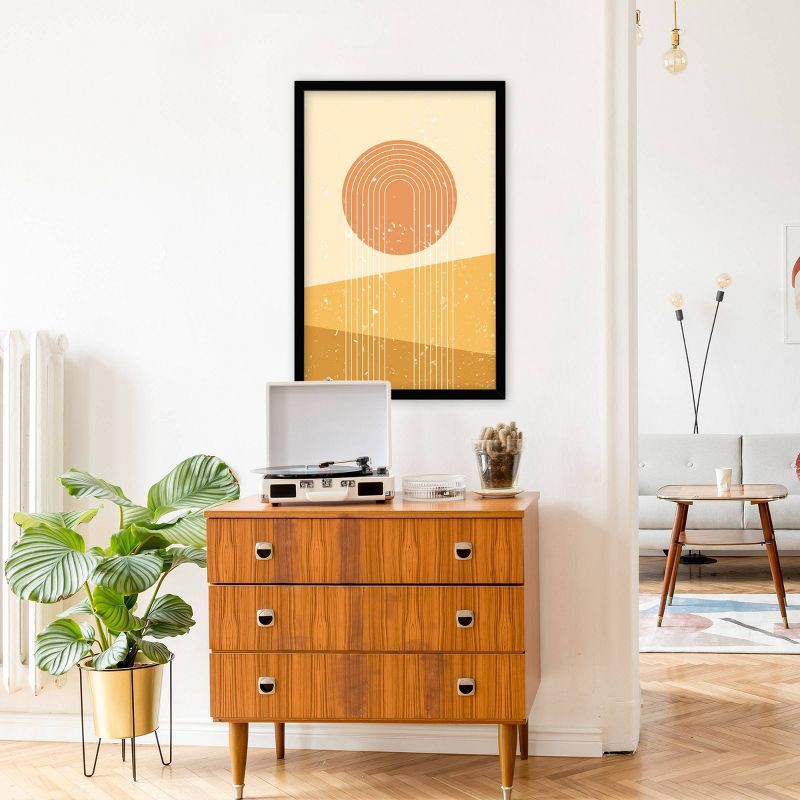 slide 6 of 6, 22"x34" Profile Poster Frame Black - Room Essentials™: Modern Style, Sawtooth Mount, Plastic Material, Wall Display, 1 ct