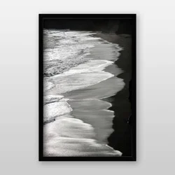 22"x34" Profile Poster Frame Black - Room Essentials™: Modern Style, Sawtooth Mount, Plastic Material, Wall Display