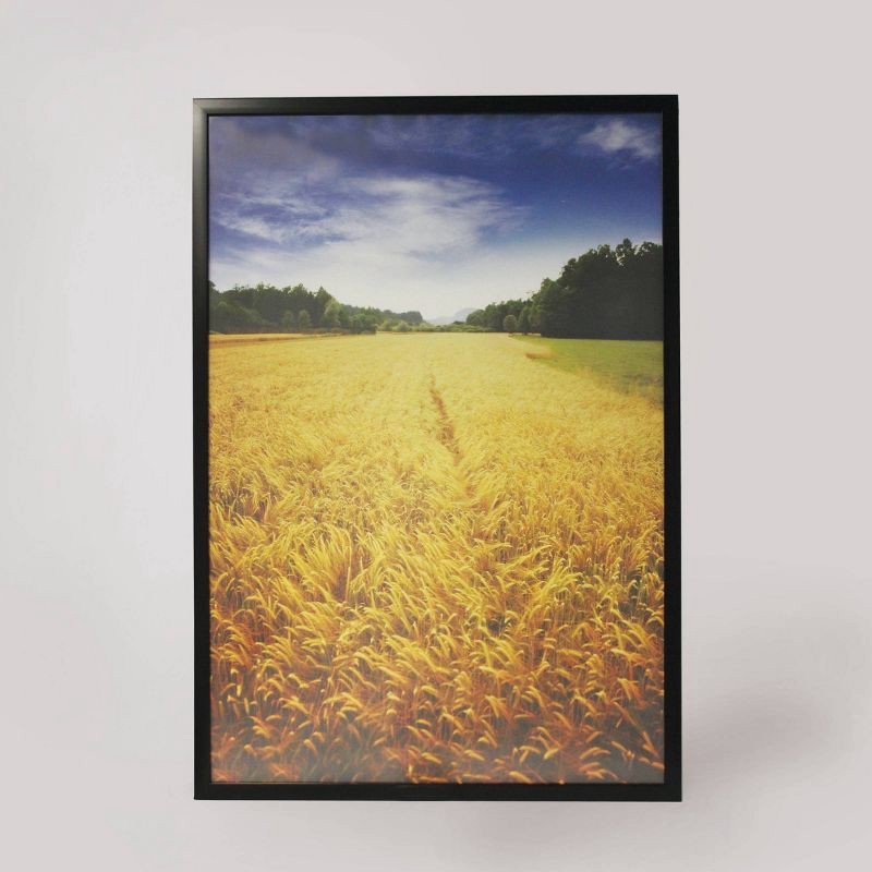 slide 2 of 6, 27" x 40" 1" Profile Poster Frame Black - Room Essentials™: Modern Acrylic Wall Decor, 1 ct