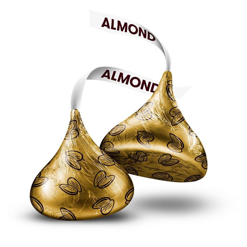 slide 5 of 7, Hershey's Kisses Almond Chocolate Candy - 10oz, 10 oz