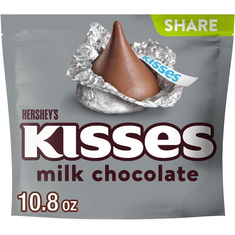 slide 1 of 6, Hershey's Kisses Milk Chocolate Candy - 10.8oz, 10.8 oz