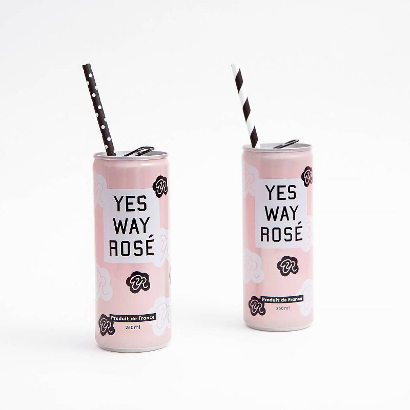 slide 9 of 13, Yes Way Rosé Wine - 4pk/250ml Cans, 4 ct; 250 ml