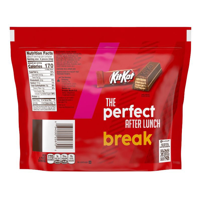 slide 4 of 7, Kit Kat Candy Miniatures - 10.1oz, 10.1 oz