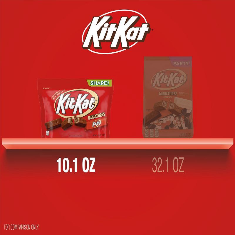 slide 7 of 7, Kit Kat Candy Miniatures - 10.1oz, 10.1 oz