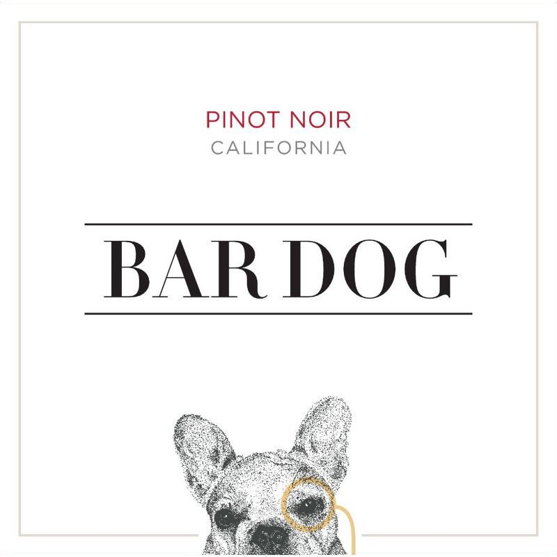 slide 2 of 7, Bar Dog Pinot Noir Red Wine - 750ml Bottle, 750 ml