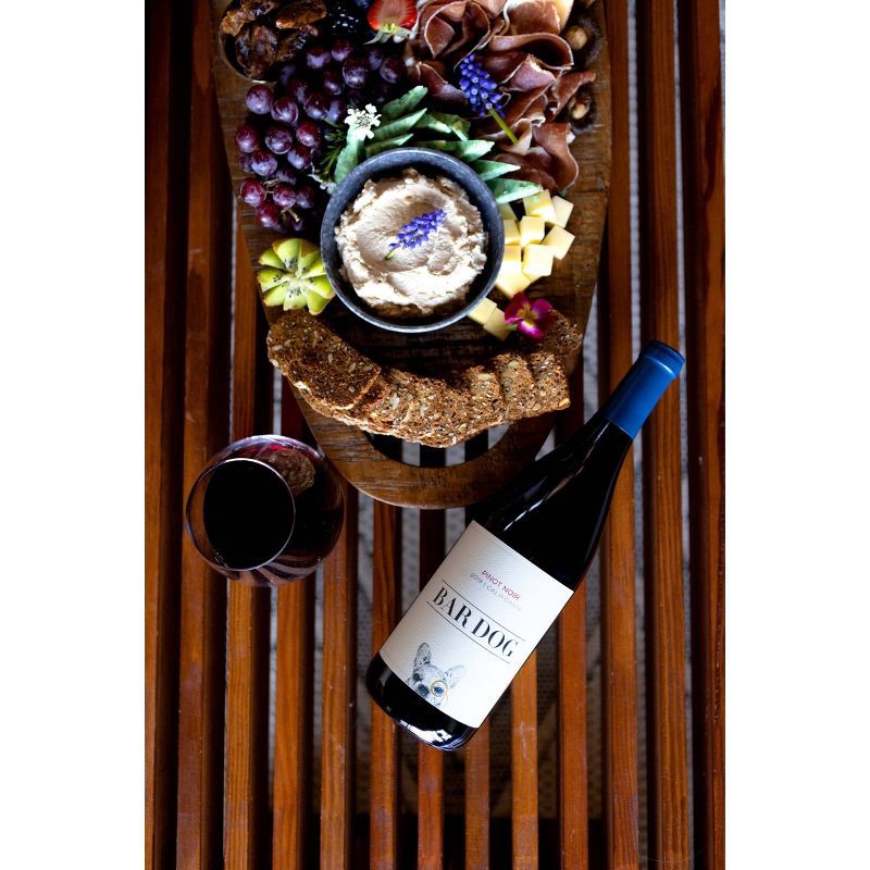 slide 4 of 7, Bar Dog Pinot Noir Red Wine - 750ml Bottle, 750 ml