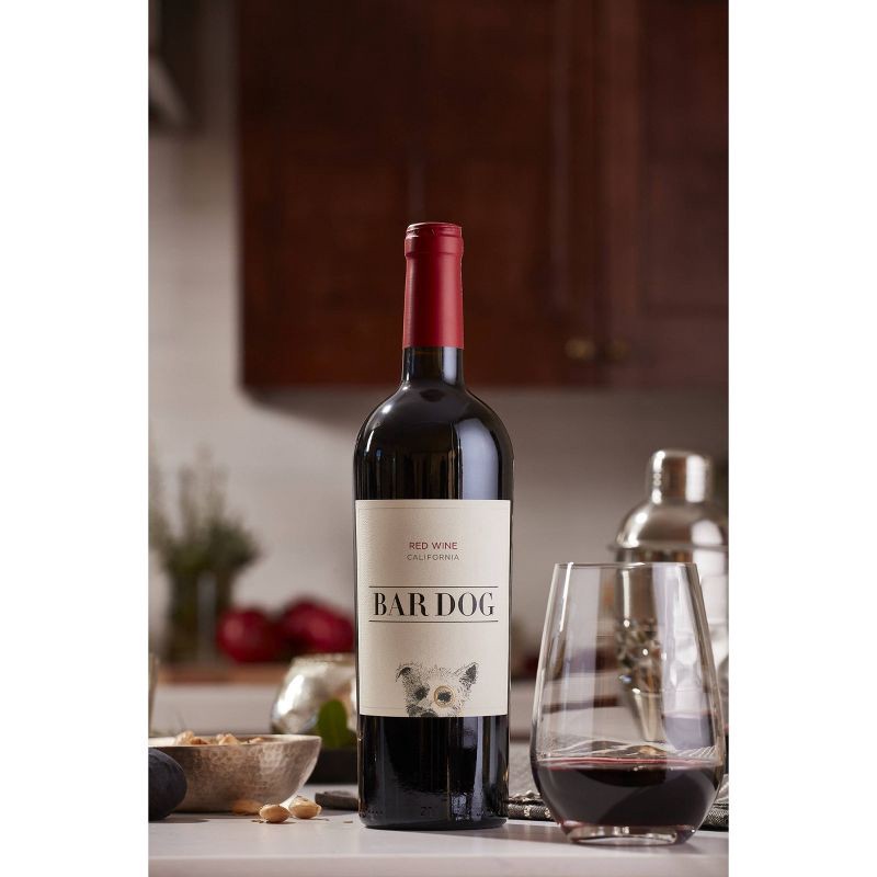 slide 2 of 5, Bar Dog Red Blend Wine - 750ml Bottle, 750 ml