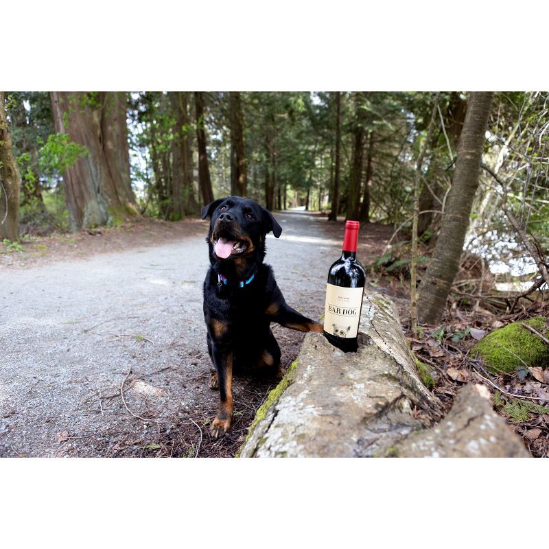 slide 5 of 5, Bar Dog Red Blend Wine - 750ml Bottle, 750 ml