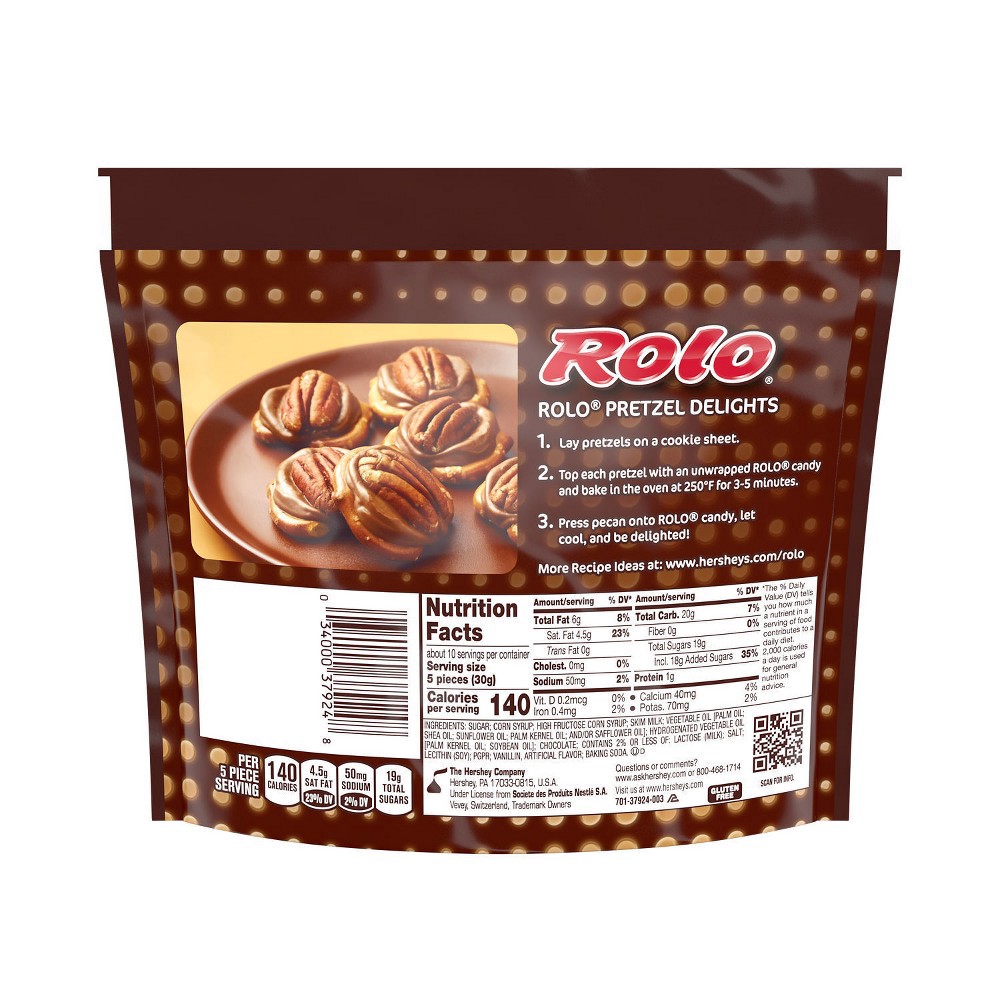 slide 4 of 5, Rolo Chewy Caramels In Milk Chocolate Candy Share Pack, 10.6 oz