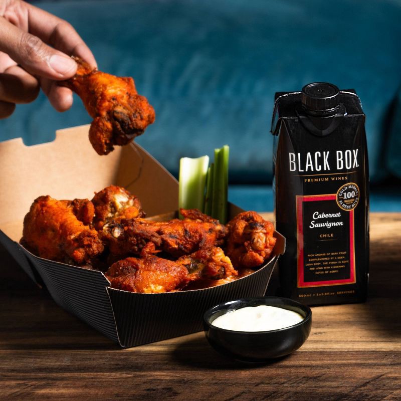 slide 6 of 8, Black Box Cabernet Sauvignon Red Wine - 500ml Tetra Box, 500 ml