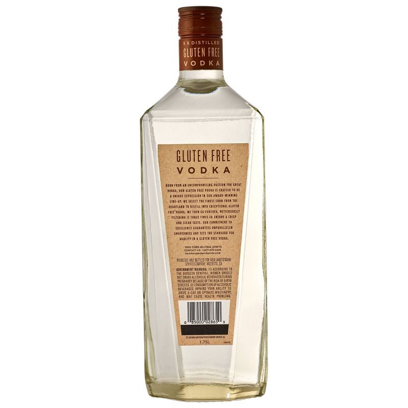 slide 2 of 3, New Amsterdam Gluten Free Vodka - 750ml Bottle, 750 ml