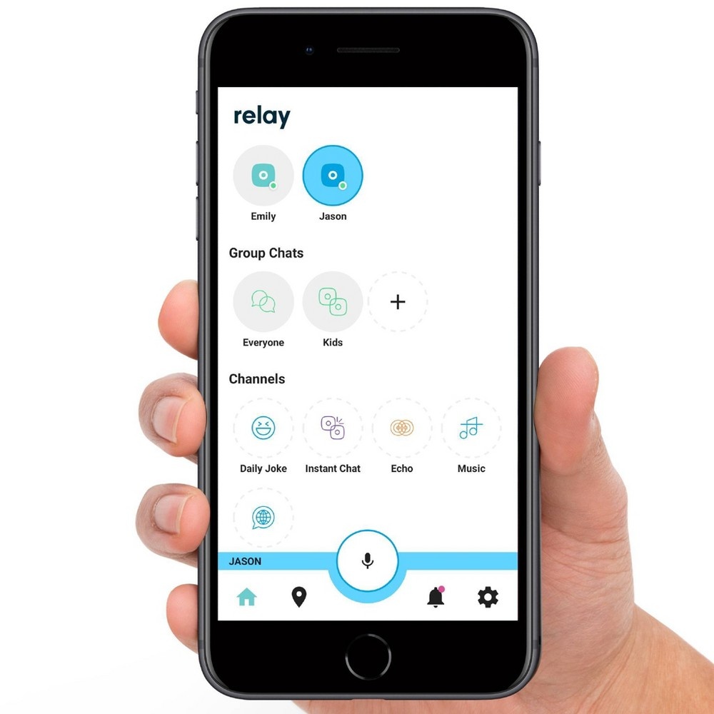 slide 2 of 12, Relay Screenless Phone/Walkie Talkie & GPS Tracker - Blueberry, 1 ct