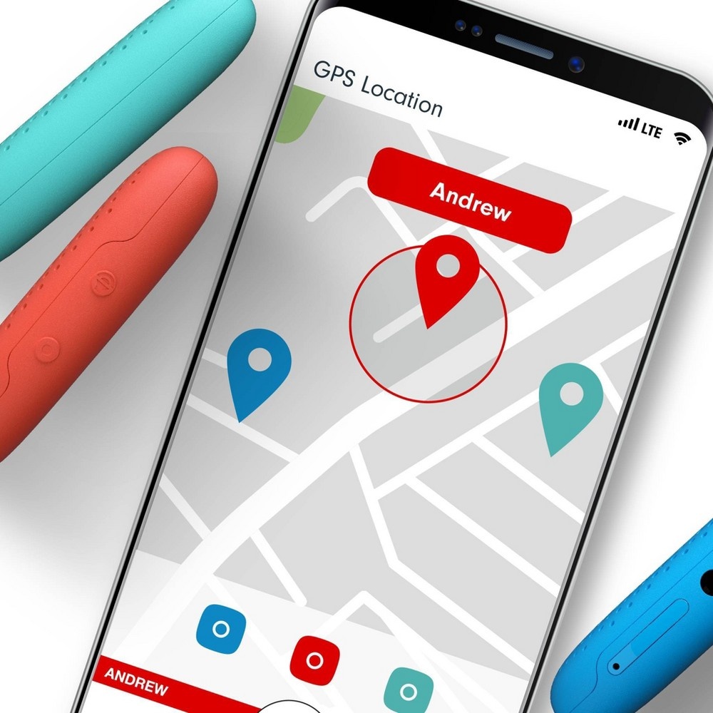 slide 8 of 12, Relay Screenless Phone/Walkie Talkie & GPS Tracker - Blueberry, 1 ct