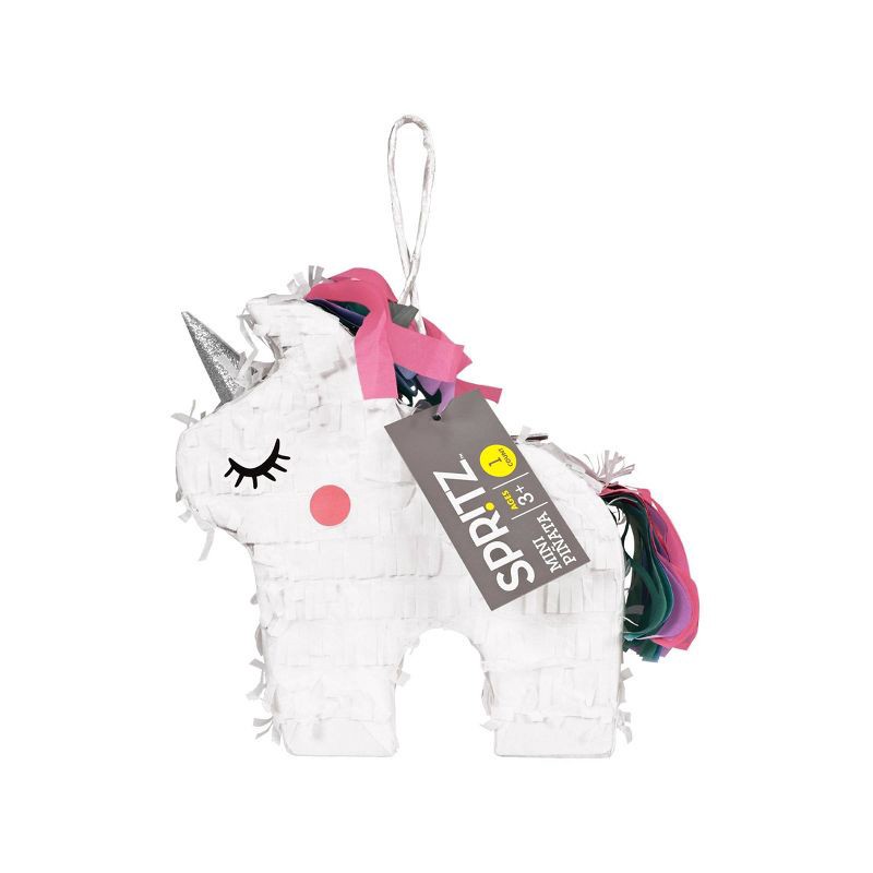 slide 2 of 3, Mini Unicorn Pinata - Spritz™, 1 ct