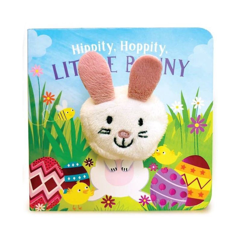 slide 1 of 1, Cottage Door Press Hippity, Hoppity, Little Bunny Finger Puppet Book - by Ginger Swift (Hardcover), 1 ct