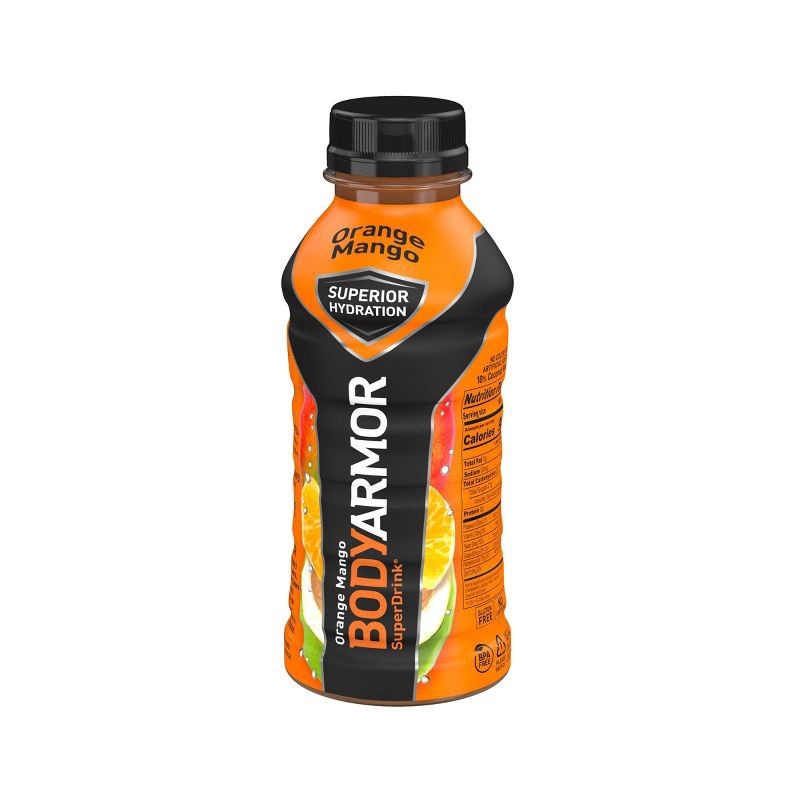 slide 5 of 11, BODYARMOR Orange Mango Sports Drink - 8pk/12 fl oz Bottles, 8 ct; 12 fl oz