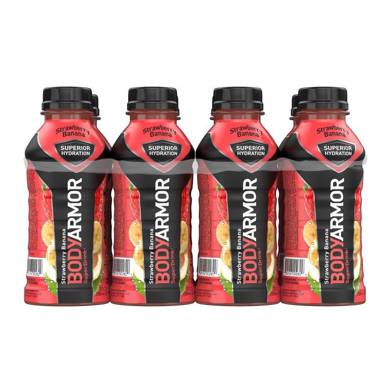 slide 2 of 11, BODYARMOR Strawberry Banana Sports Drink - 8pk/12 fl oz Bottles, 8 ct; 12 fl oz