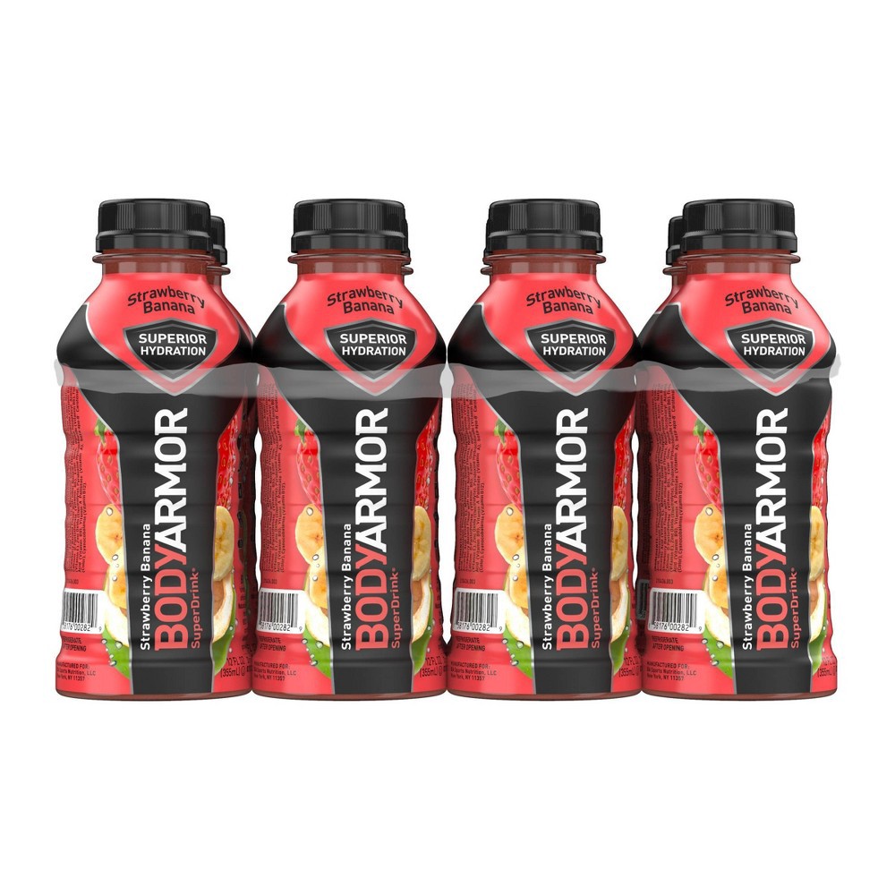 Body Armor Strawberry Banana Super Drink 8 ea 8 ct; 12 fl oz | Shipt