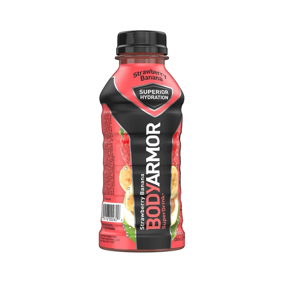 Body Armor Strawberry Banana Super Drink 8 ea 8 ct; 12 fl oz Shipt