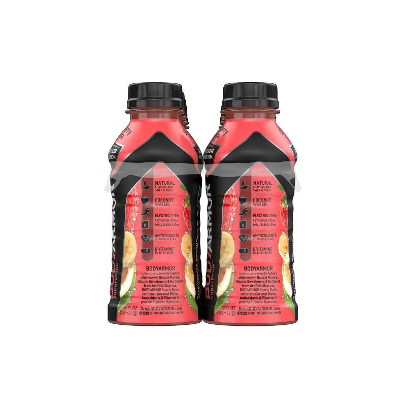 slide 8 of 11, BODYARMOR Strawberry Banana Sports Drink - 8pk/12 fl oz Bottles, 8 ct; 12 fl oz