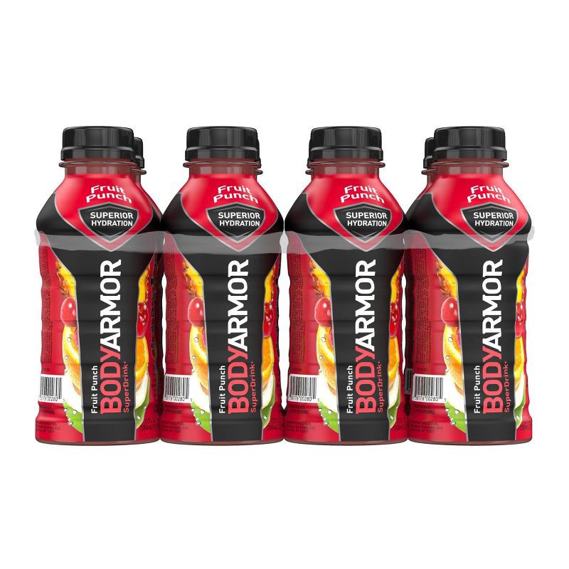 slide 2 of 11, BODYARMOR Fruit Punch Sports Drink - 8pk/12 fl oz Bottles, 8 ct; 12 fl oz