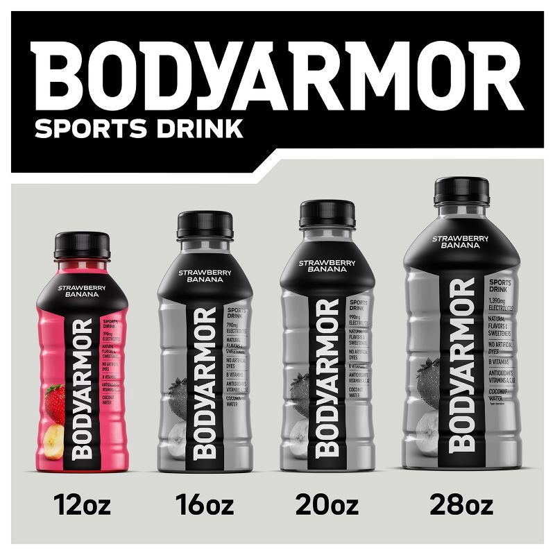 slide 5 of 6, BODYARMOR Fruit Punch Sports Drink - 8pk/12 fl oz Bottles, 8 ct; 12 fl oz
