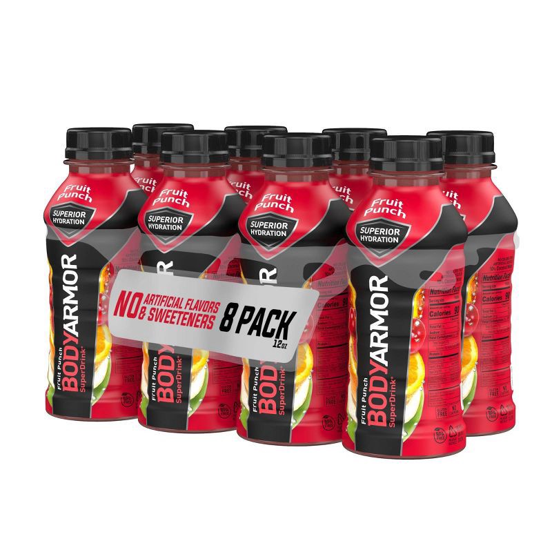 slide 6 of 11, BODYARMOR Fruit Punch Sports Drink - 8pk/12 fl oz Bottles, 8 ct; 12 fl oz