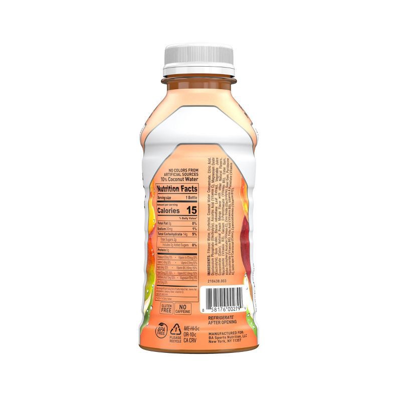 slide 5 of 11, BODYARMOR Peach Mango LYTE Sports Drink - 8pk/12 fl oz Bottles, 8 ct; 12 fl oz