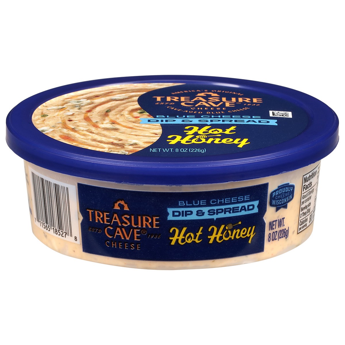 slide 1 of 13, TRS Cave Cheddar Honey Dip, 8 inoz in