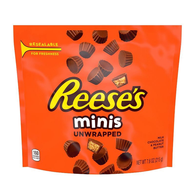 slide 2 of 7, Reese's Candy Minis Peanut Butter Cups - 7.6oz, 7.6 oz