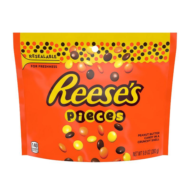 slide 2 of 7, Reese's Pieces Chocolate Candy - 9.9oz, 9.9 oz