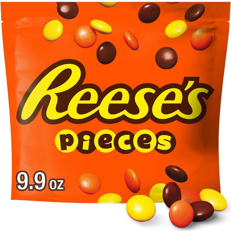 slide 1 of 6, Reese's Pieces Chocolate Candy - 9.9oz, 9.9 oz