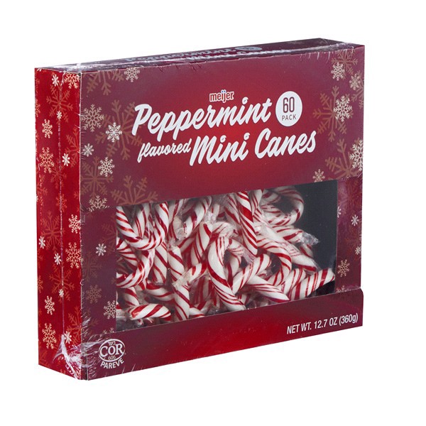 slide 18 of 29, Meijer Mini Candy Canes, 60 ct