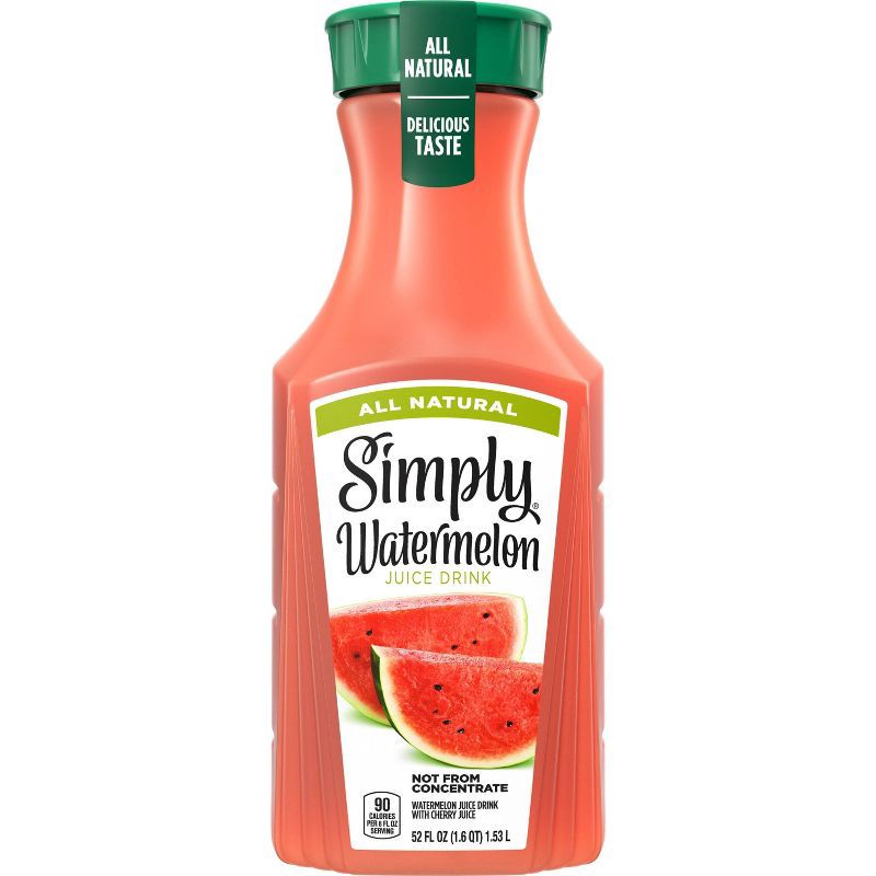 slide 2 of 12, Simply Beverages Simply Watermelon Juice Drink - 52 fl oz, 52 fl oz