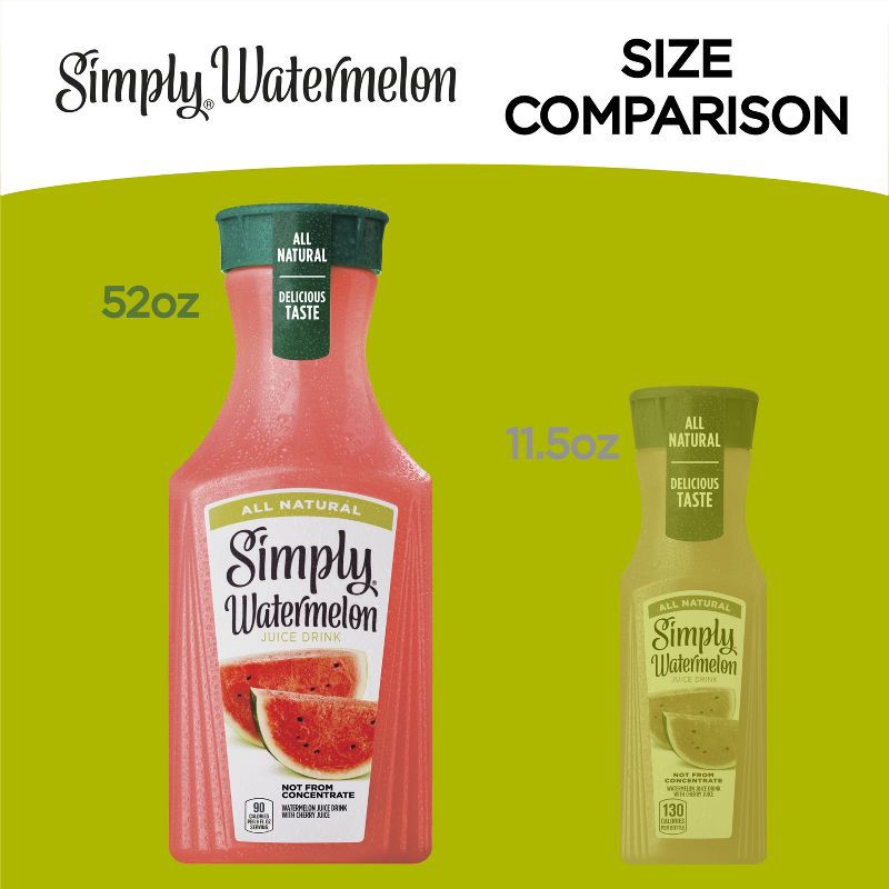 slide 14 of 17, Simply Beverages Simply Watermelon Juice Drink - 52 fl oz, 52 fl oz
