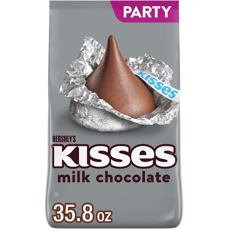 slide 1 of 6, Hershey's Kisses Milk Chocolate Candy - 35.8oz, 35.8 oz