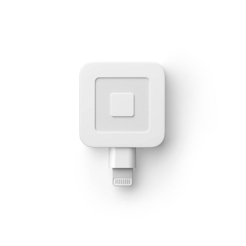 slide 1 of 5, Square Reader for magstripe (with Lightning connector), 1 ct
