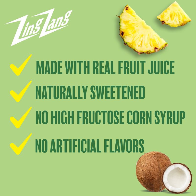 slide 6 of 9, Zing Zang Pina Colada Mix - 32 fl oz Bottle, 32 fl oz