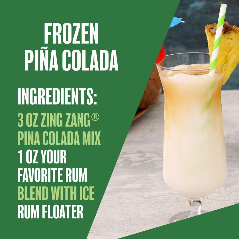 slide 9 of 10, Zing Zang Pina Colada Mix - 32 fl oz Bottle, 32 fl oz