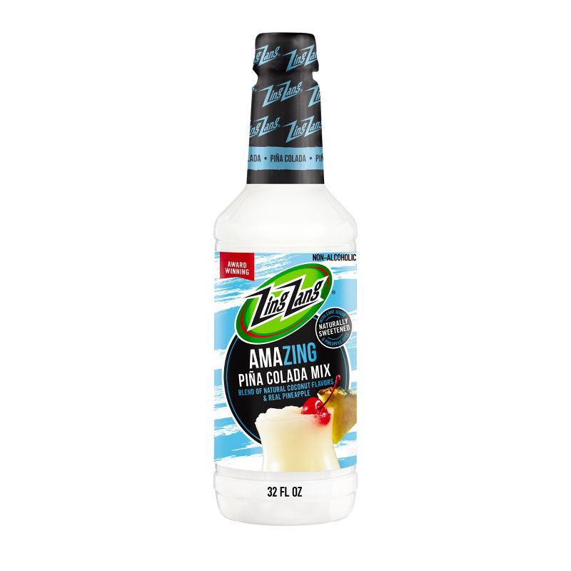 slide 1 of 10, Zing Zang Pina Colada Mix - 32 fl oz Bottle, 32 fl oz