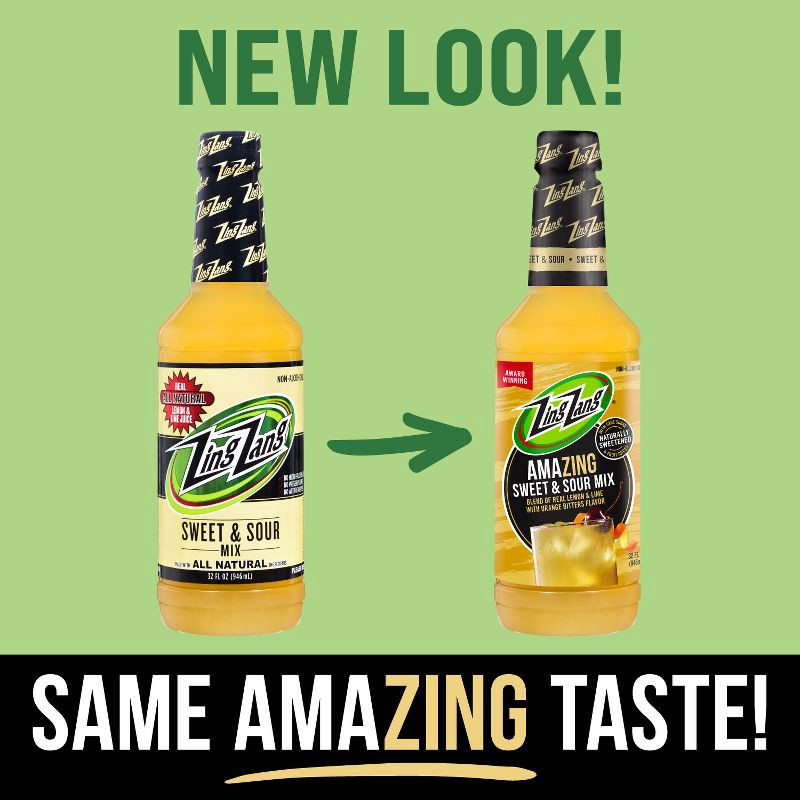 slide 2 of 9, Zing Zang Sweet & Sour Mix - 32 fl oz Bottle, 32 fl oz