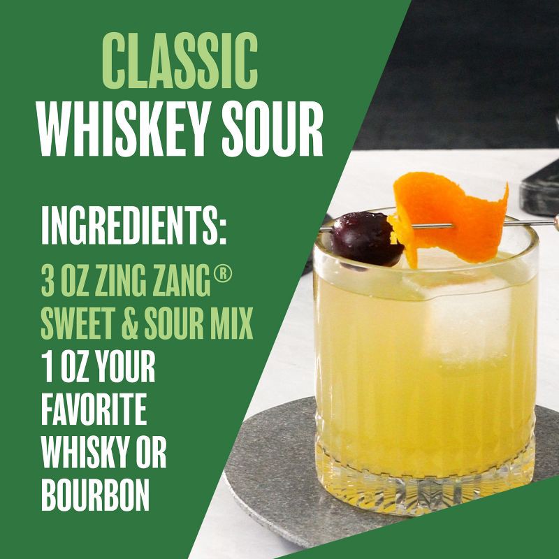 slide 6 of 9, Zing Zang Sweet & Sour Mix - 32 fl oz Bottle, 32 fl oz