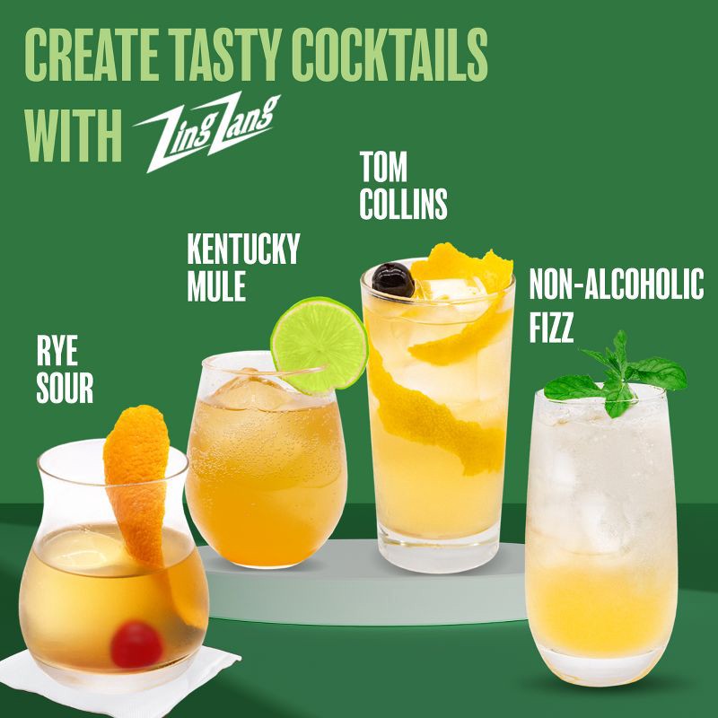 slide 9 of 9, Zing Zang Sweet & Sour Mix - 32 fl oz Bottle, 32 fl oz