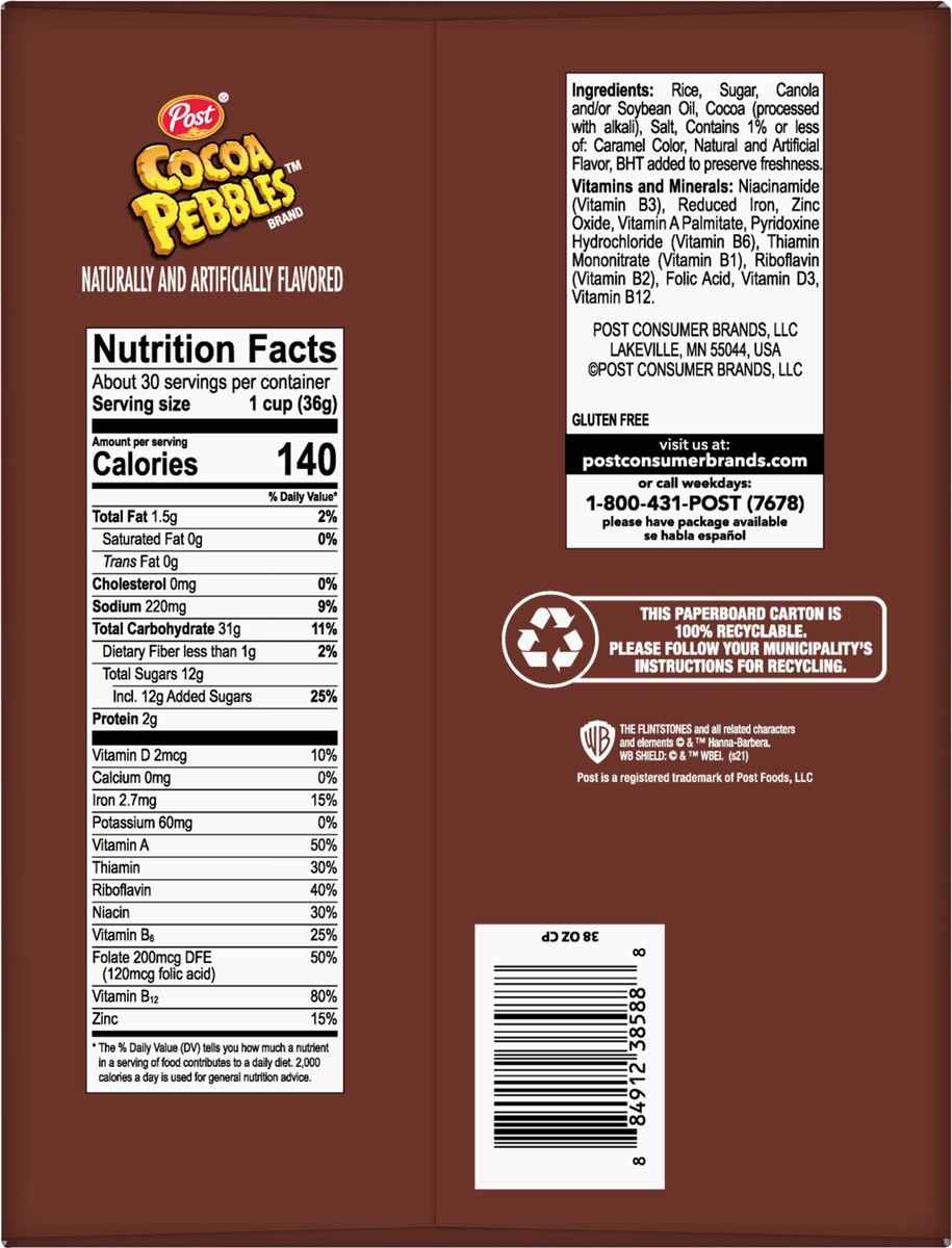 slide 12 of 13, Cocoa Pebbles Cereal 2 ea, 2 ct