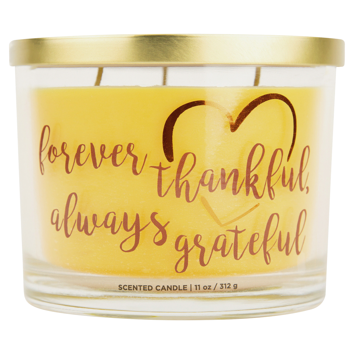 slide 1 of 1, Chesapeake Bay Forever Thankful Alway Grateful Candle, 11 oz