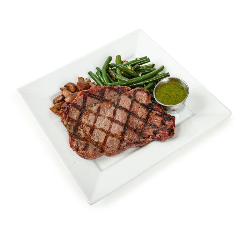 slide 2 of 4, USDA Choice Angus Beef Ribeye Steak - 0.62-1.13 lbs - price per lb - Good & Gather™, per lb